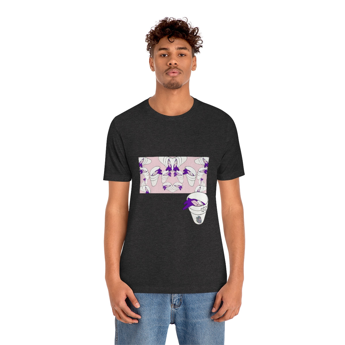 Grey_hart "SlurpMcPURP" Tee