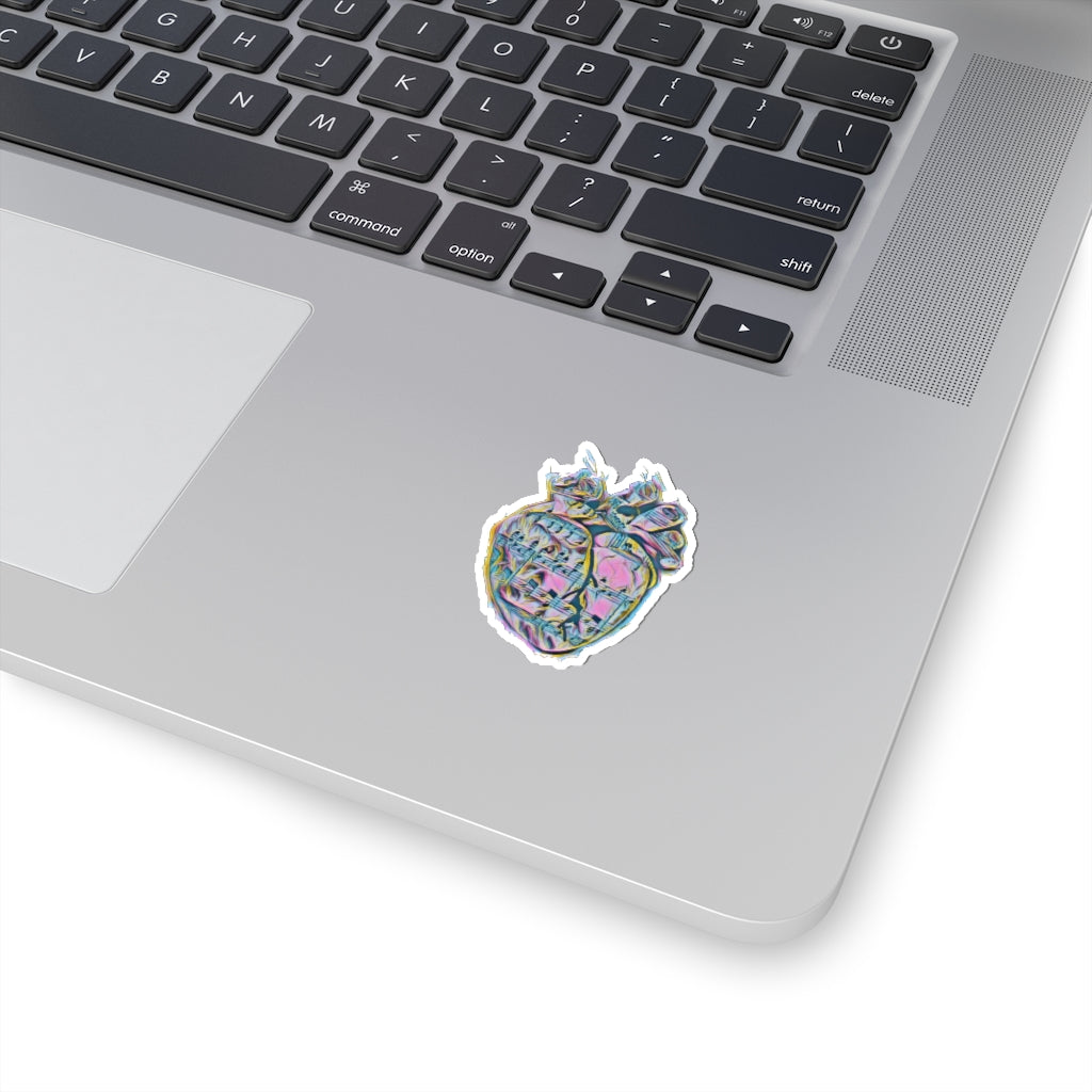 Rainbow Heart Sticker