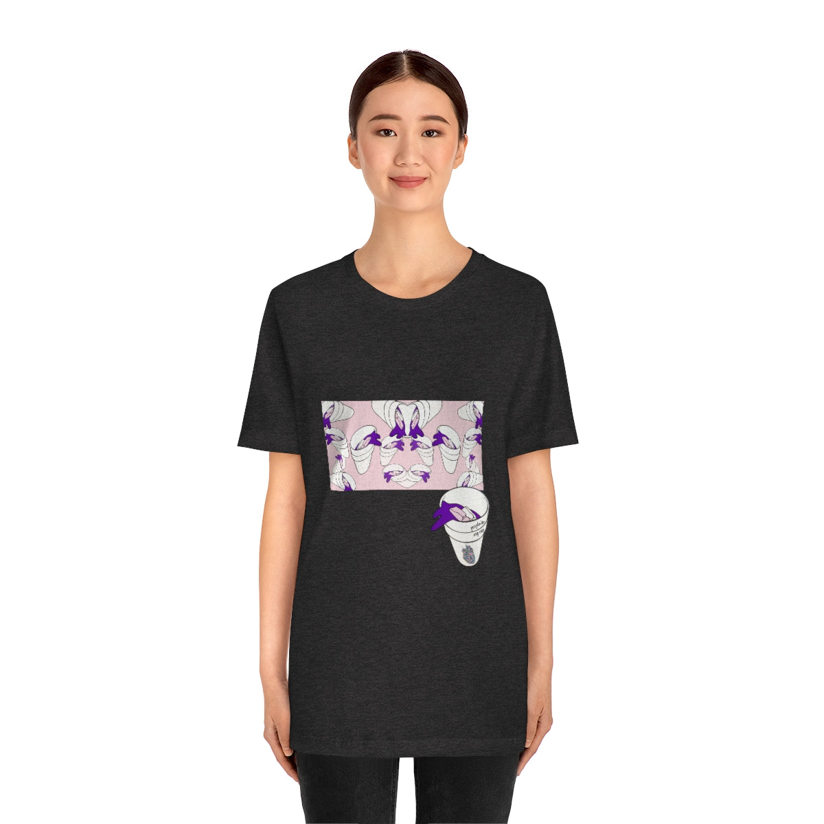 Grey_hart "SlurpMcPURP" Tee