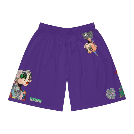 Degen Shorts (Purple)