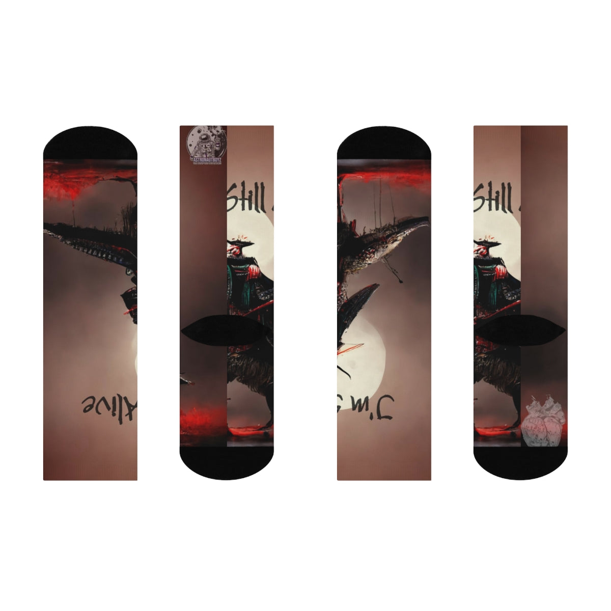 "I'm Still Alive" Socks