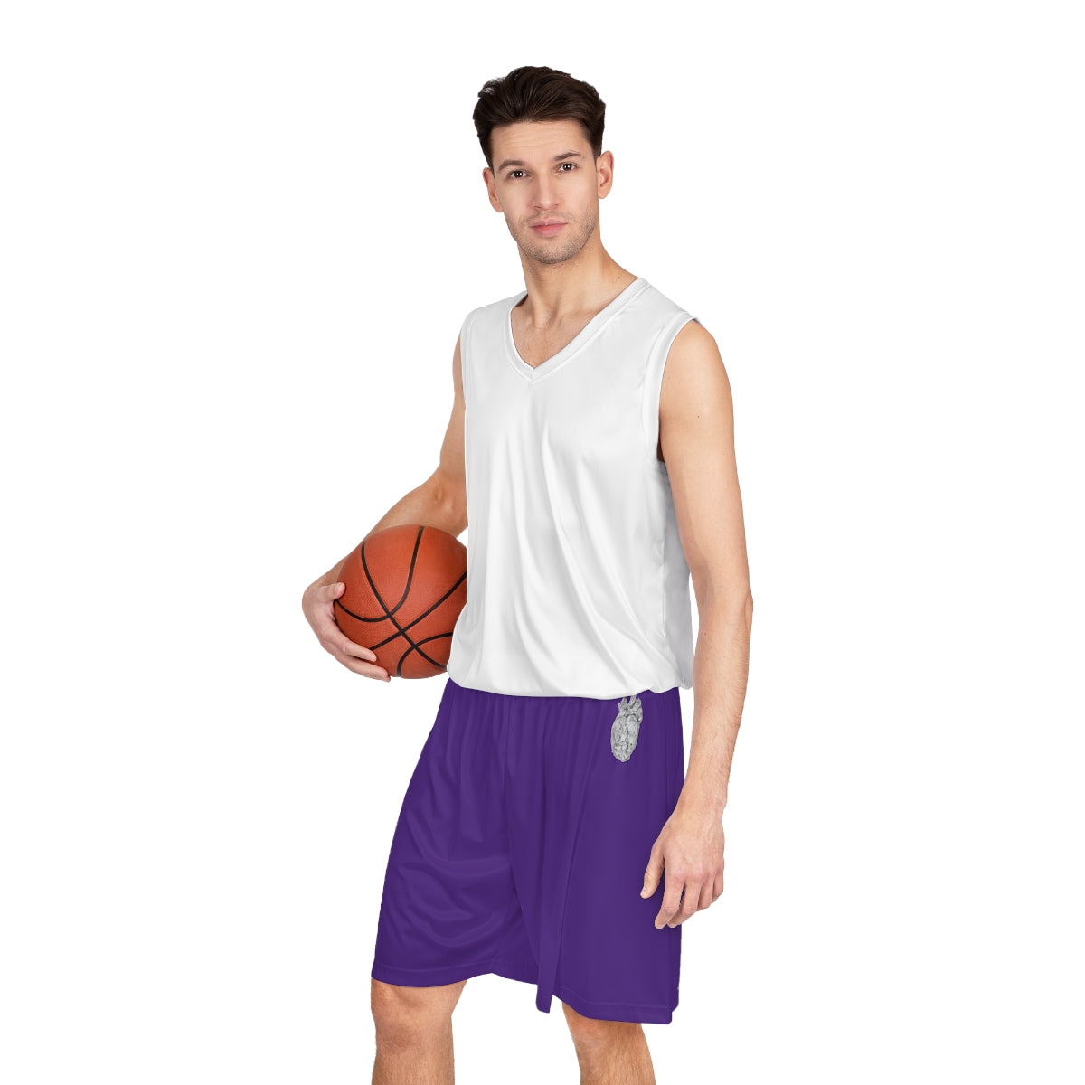 Logo Shorts (Purple)