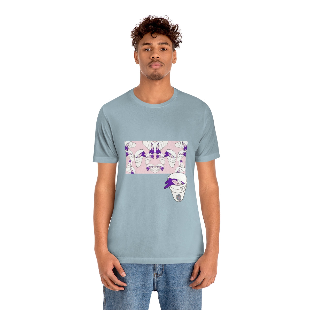 Grey_hart "SlurpMcPURP" Tee