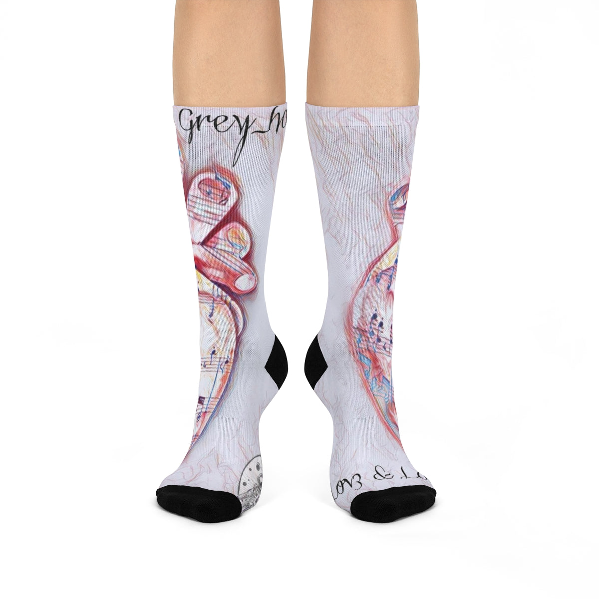 "Lov3 &_L0ss" Socks