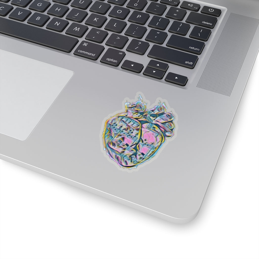 Rainbow Heart Sticker