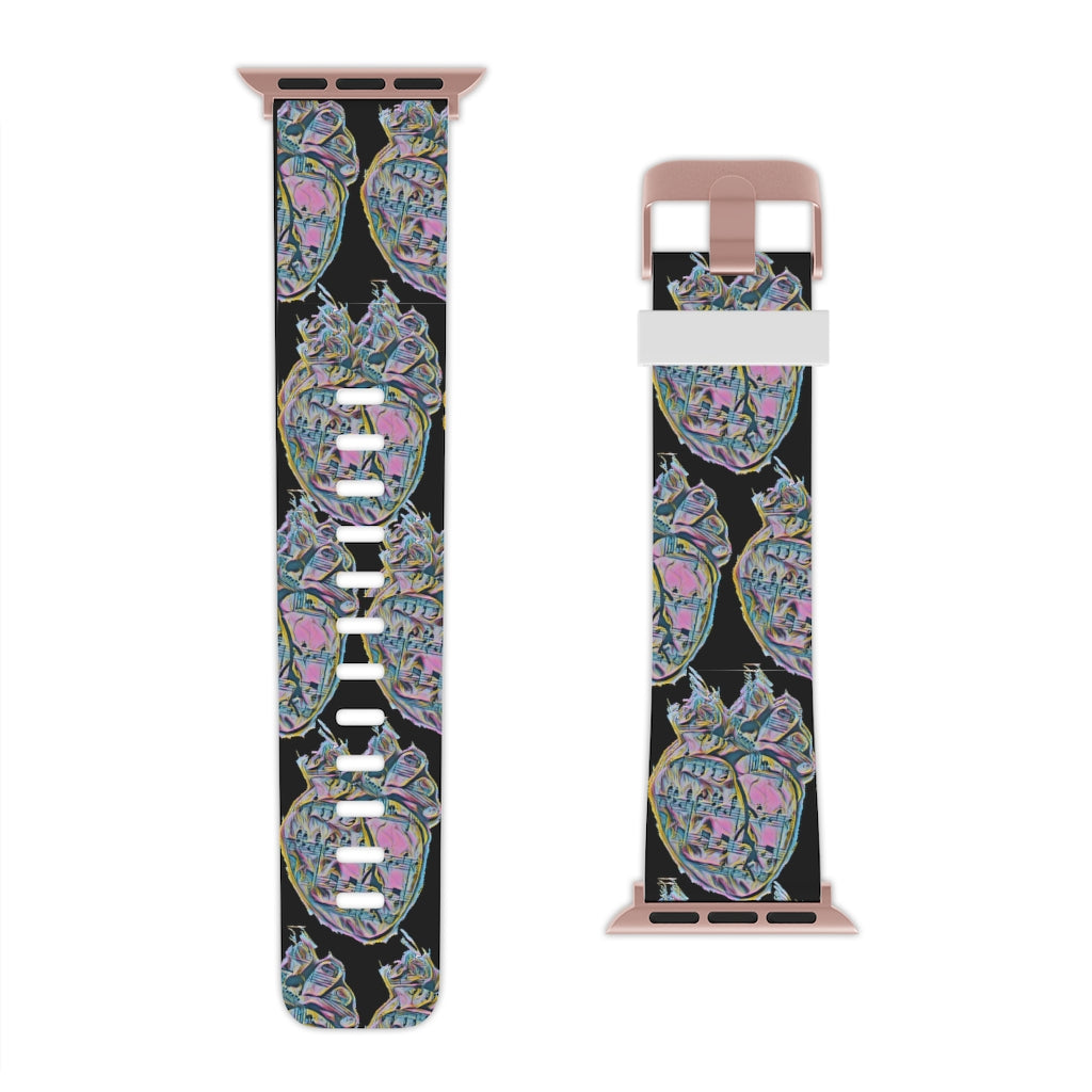 Rainbow Heart Watch Band for Apple Watch