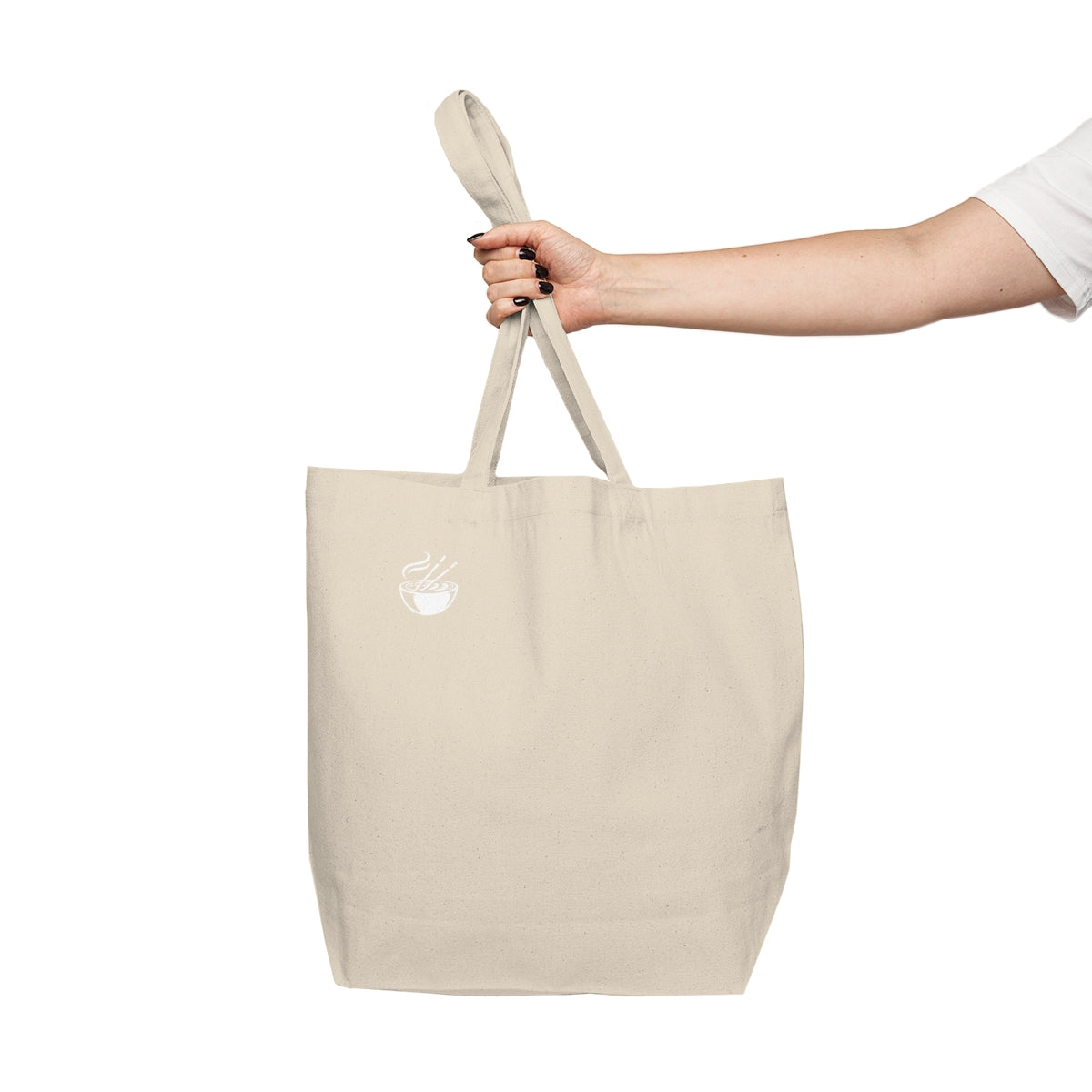 Noodles Club Shopping Tote (white)