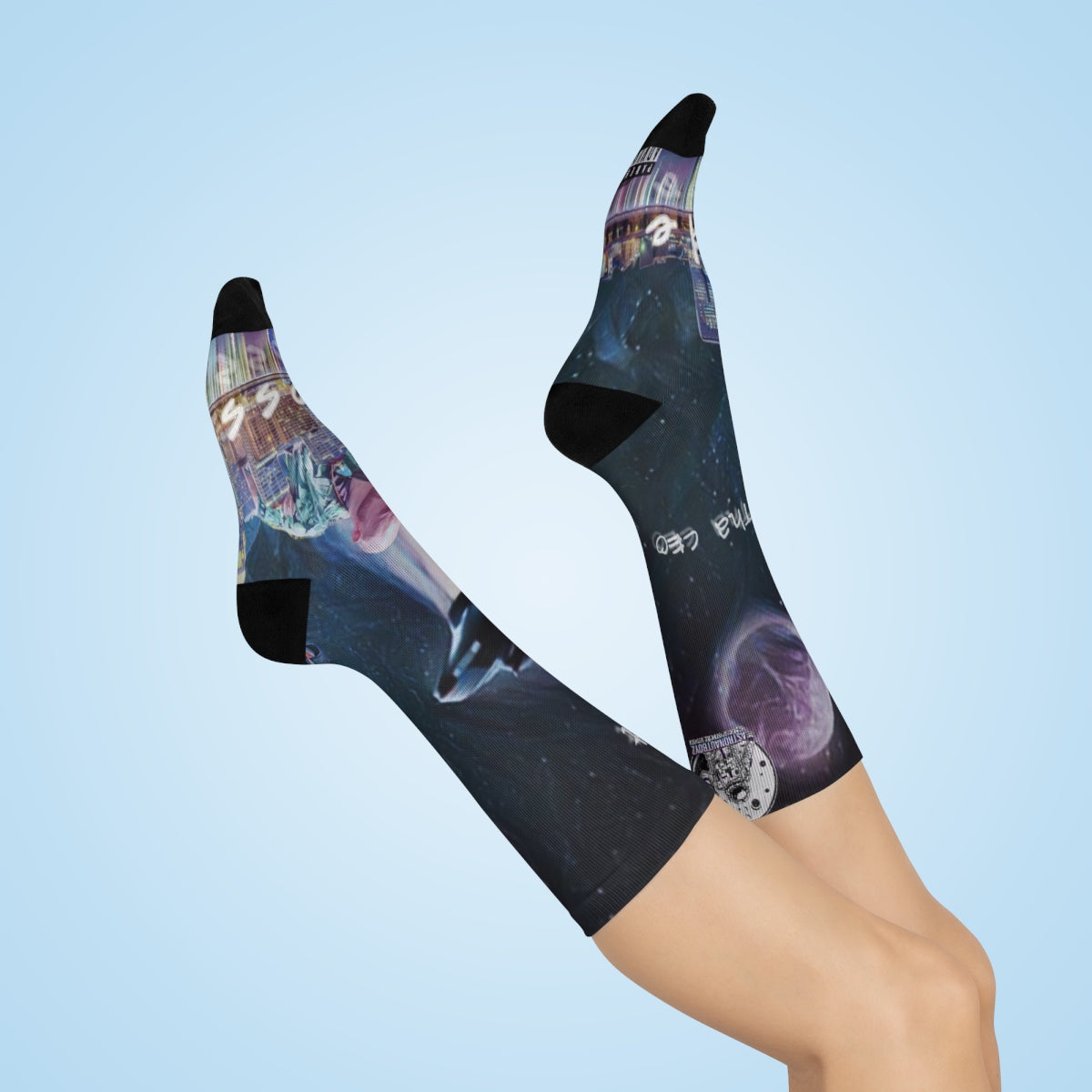 "Crossfade" Socks