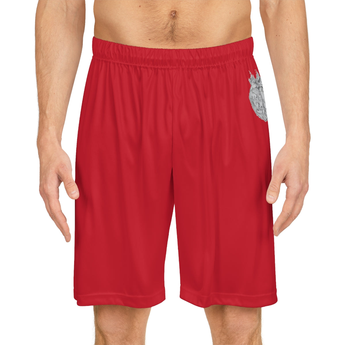 Logo Shorts (Red)