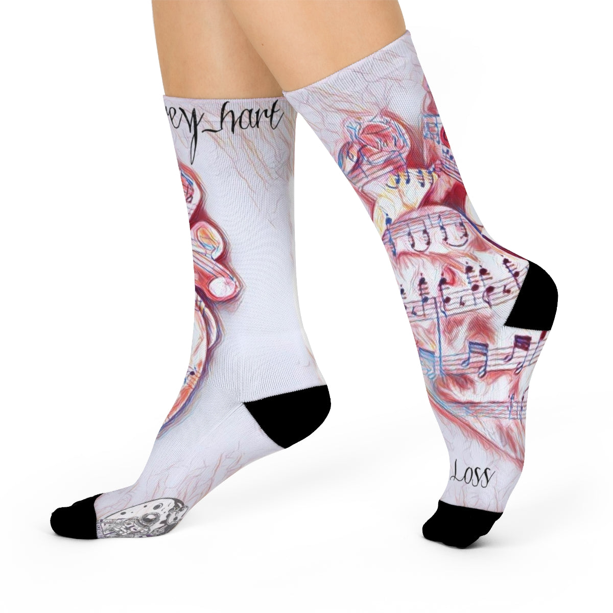 "Lov3 &_L0ss" Socks