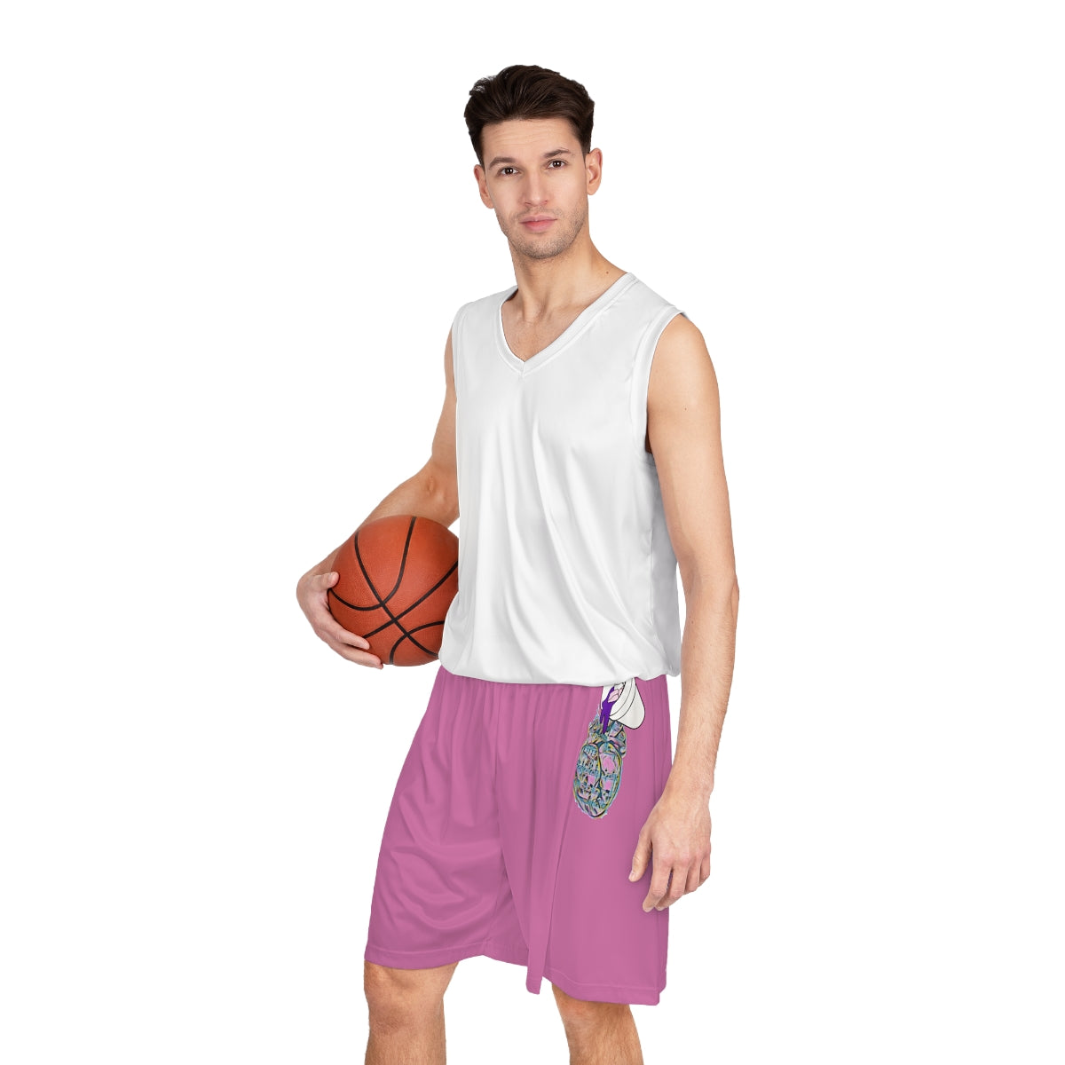 Purp_hart Shorts (Pink)