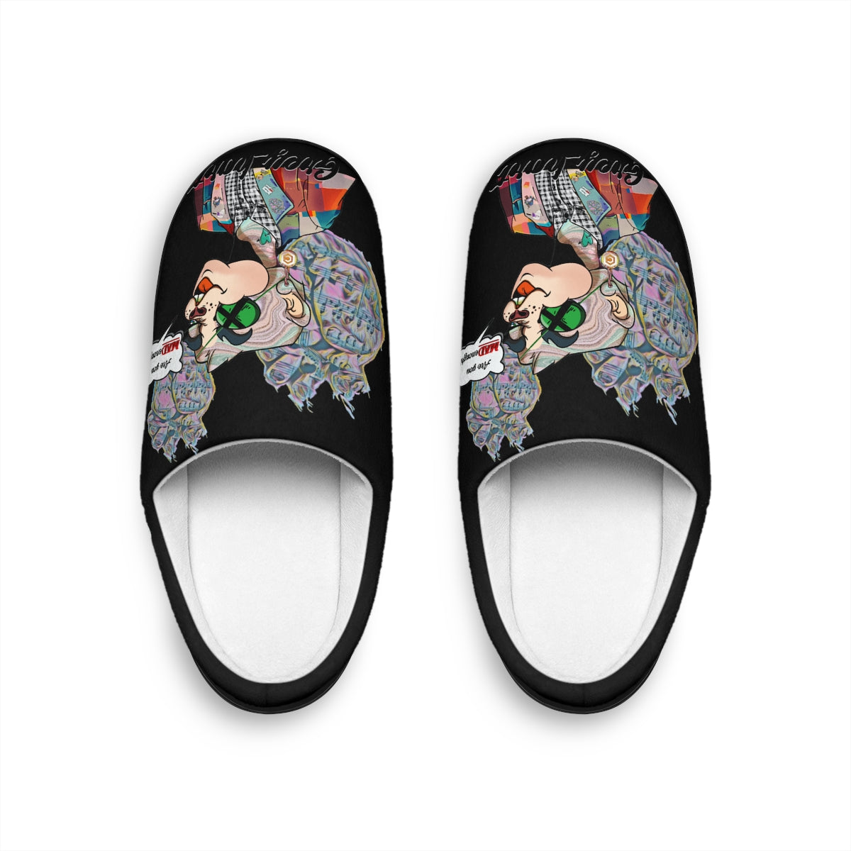 NFT Slippers Black