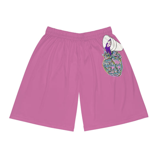 Purp_hart Shorts (Pink)