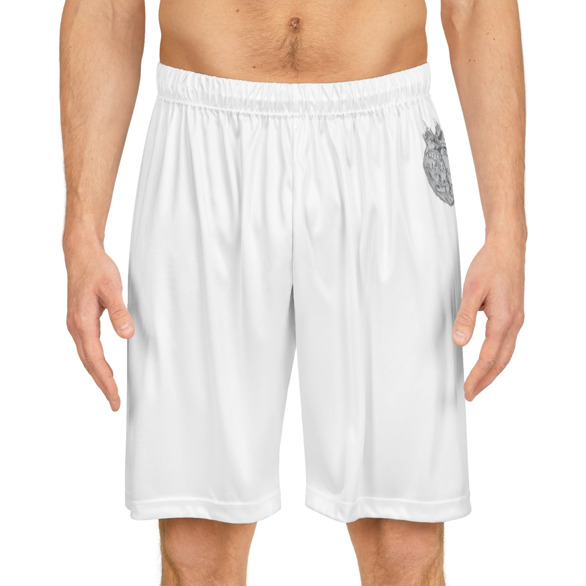 Logo Shorts (White)